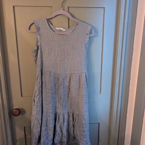 Sonoma Casual Dress in Soft Blue